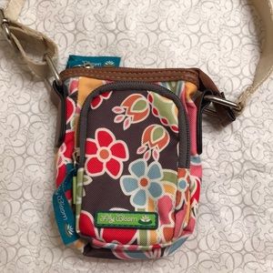 Lily Bloom tiny, cross-body purse. EUC